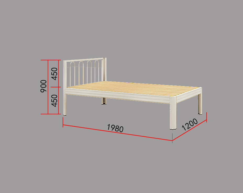宿舍的上下鋪鐵床尺寸是多少？